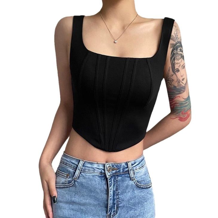 Womens Satin Corset Top  |  Tops & T-Shirts Clothing Tops & T-Shirts