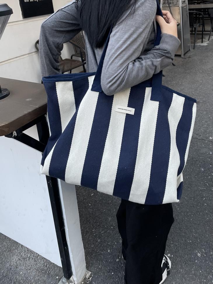 Womens Striped Tote  |  Bags Accessories Bags