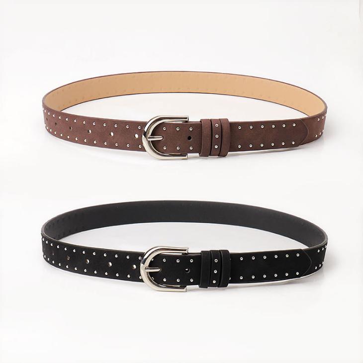 Womens Studded Belt  |  Belts Accessories Belts