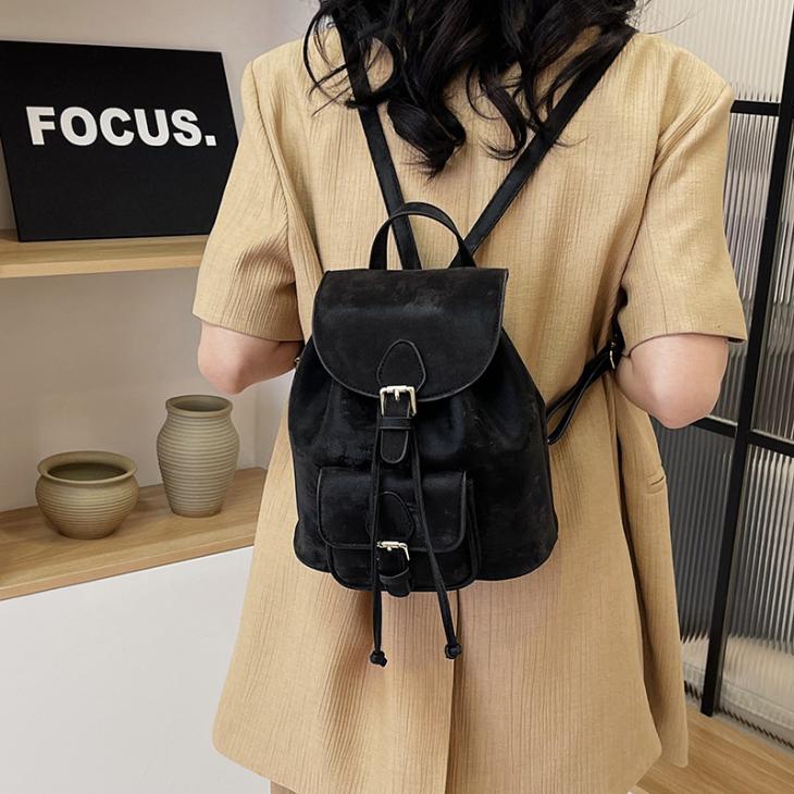 Womens Suede Backpack  |  Bags Accessories Bags