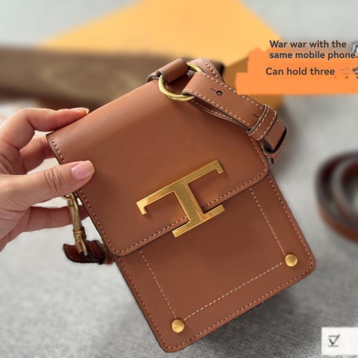 Womens The Edit Faux Leather Phone Holder Bag  |  Bags Accessories Bags