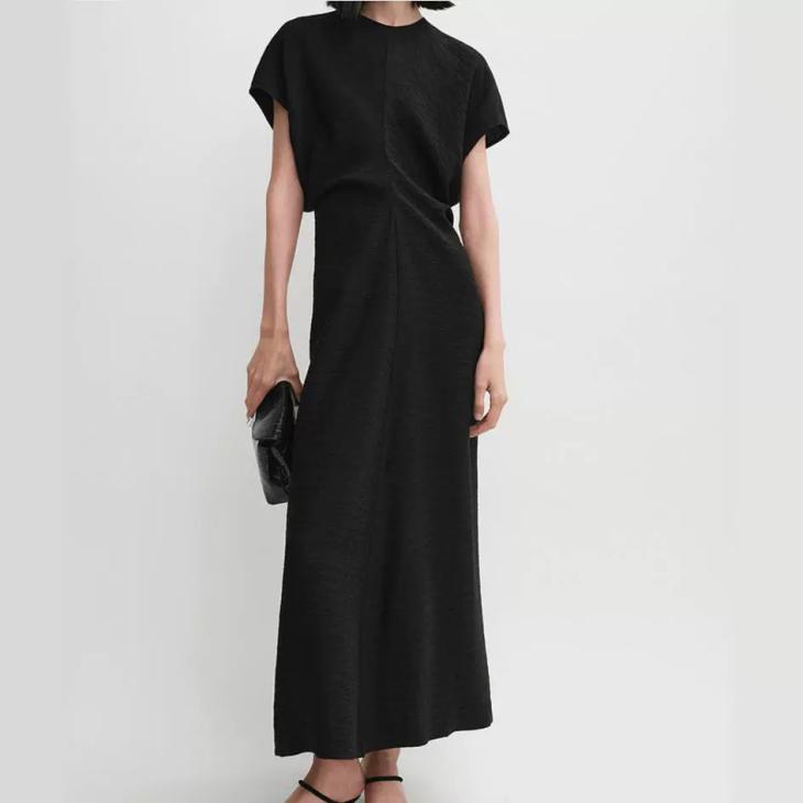 Womens The Edit Jersey Twist Midi Dress  |  Dresses Clothing Dresses