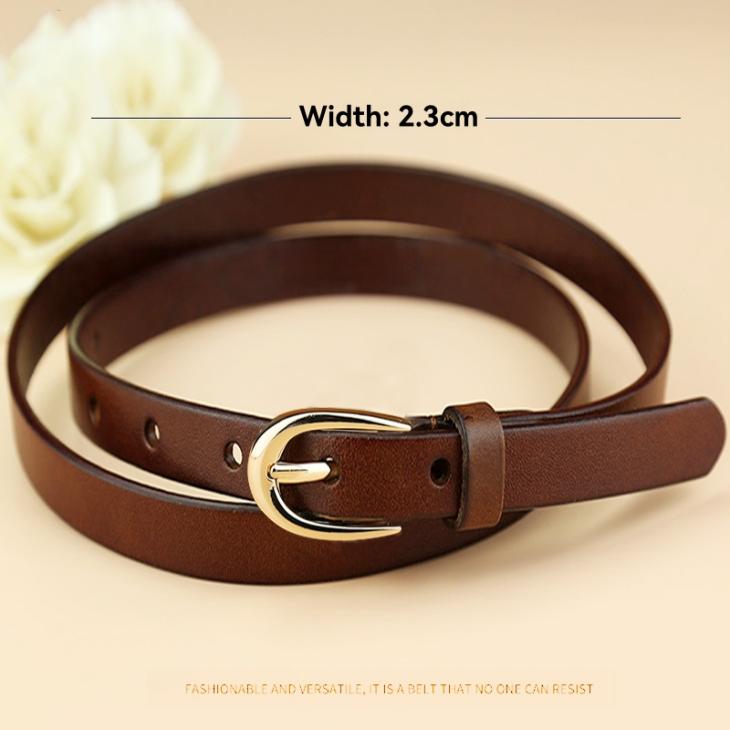 Womens The Edit Leather Belt  |  Belts Accessories Belts