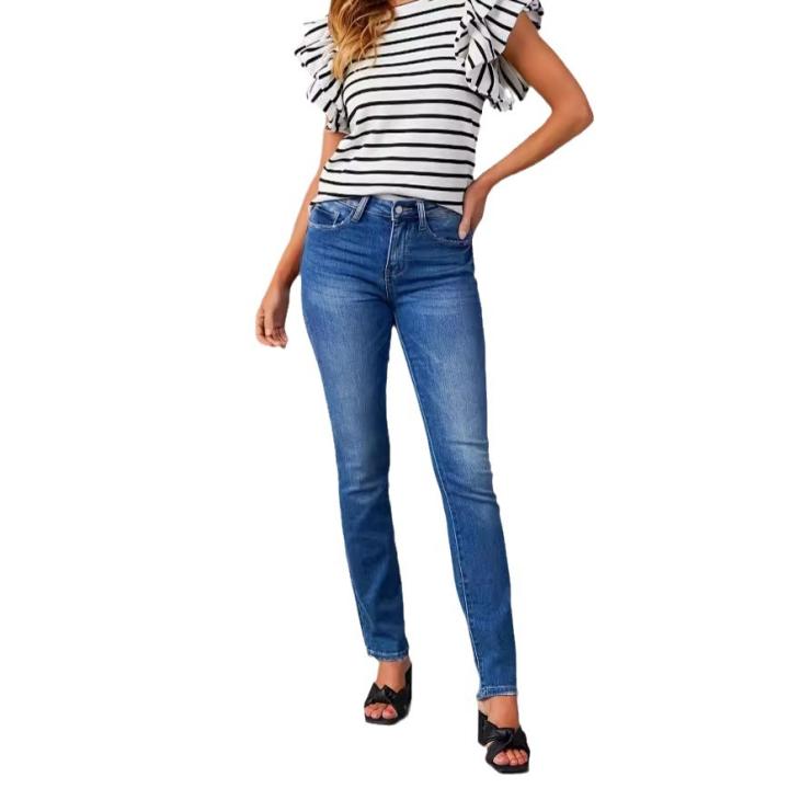 Womens The Mid Rise Dazzler Ankle Fray  |  Jeans & Denim Clothing Jeans & Denim