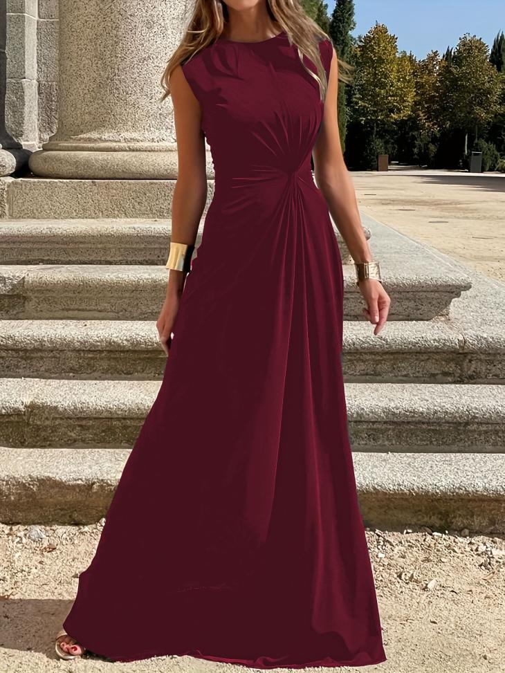 Womens Tiffany Fuchsia Jersey Gown  |  Dresses Clothing Dresses