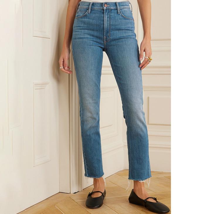 Womens Tompkins Mid-Rise Super-Slim Crop Jean  |  Jeans & Denim Clothing Jeans & Denim