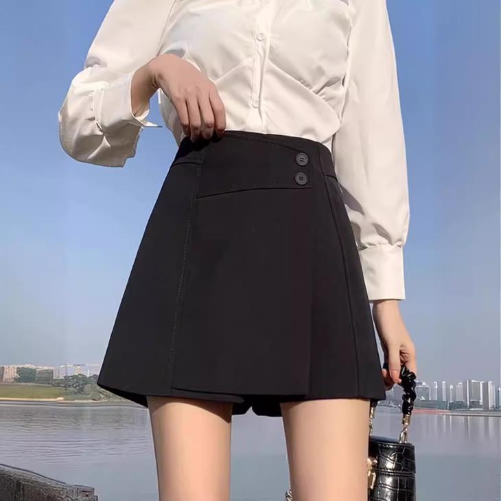 Womens Twill Wrap Mini  |  Skirts Clothing Skirts