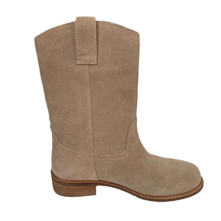 Womens Paula Echevarría Knee High Boots  |  Boots Boots Beige